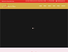 Tablet Screenshot of classynailsspaorlandpark.com